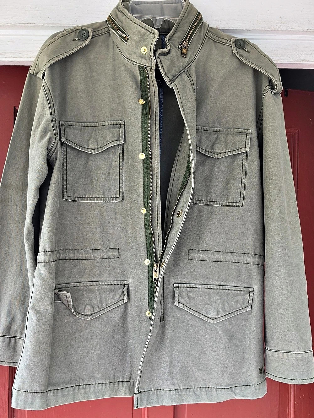 American Eagle Outfitters (Indonesia) Ladies Hooded Military Utility Jacket